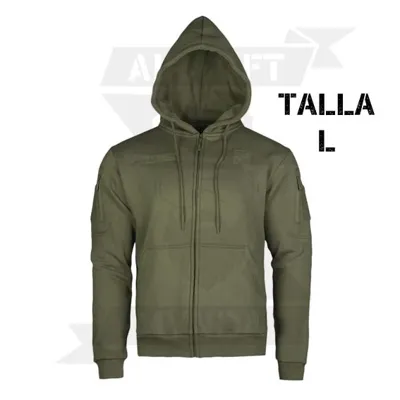 Sudadera Táctica Velcros con Capucha - MIL-TEC
