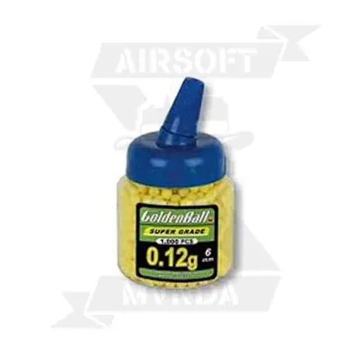 Bolas ASG 0.12g No Bio 1000 rds Biberon - CYBERGUN