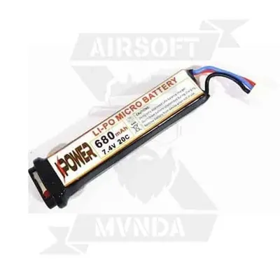 7.4V 680MHA 20C - IPOWER