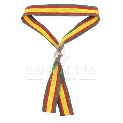 Pulsera España Tela · Verde / OD