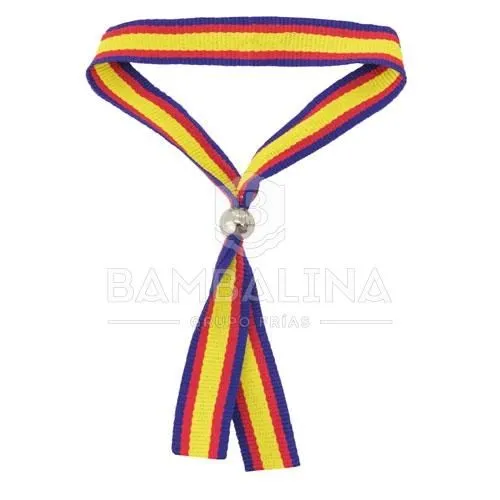 Pulsera España Tela · Azul