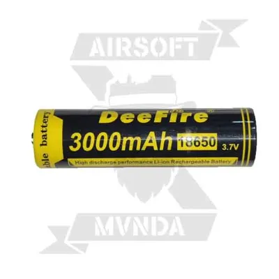 Pila Recargable 18650 Simple 3000mAh 3.7V - VARIOS