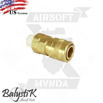 Acoplador HPA con Rosca Macho 1/8 Npt (US) - BALYSTIK