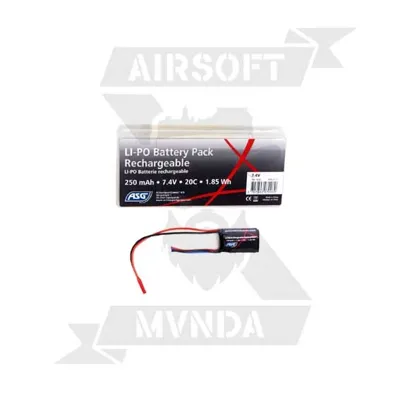 7.4V 250mAh 20C Minitamiya - ASG