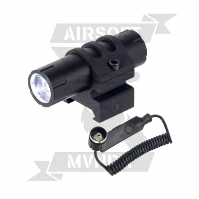 Táctica de 100 Lumenes con Anilla para Picatinny - VARIOS