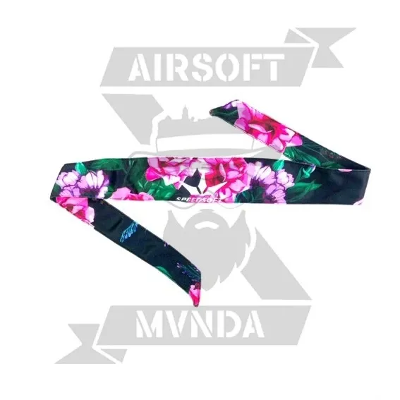 SPEEDSOFT Bandana Flora Rosas
