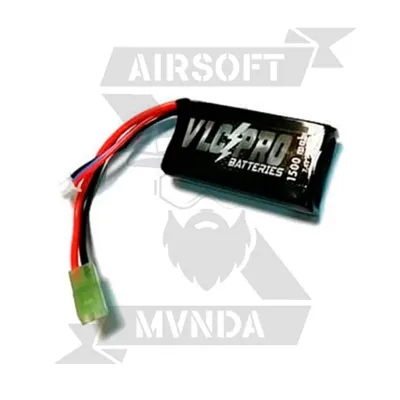 Vlc-Pro LIPO 7.4V 1500mAh 20C 1STICK - VIPER TACTICAL
