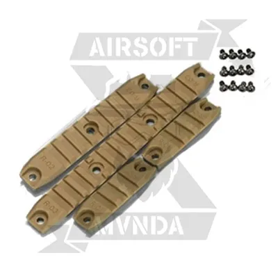 Rail Set 4 Piezas - AMOEBA