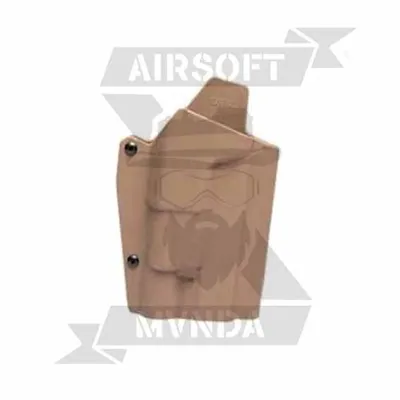 Pistolera Glock G23/ G17/G19 y Linterna x300 - FMA PROFESIONAL