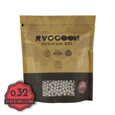 Bolas Raccoon Premium Bio 0.32 1/2kg - VARIOS