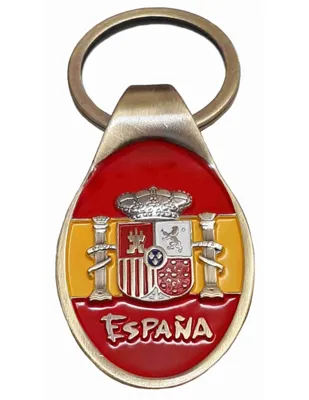 Llavero Ovalado Escudo España - Arenal de Sevilla
