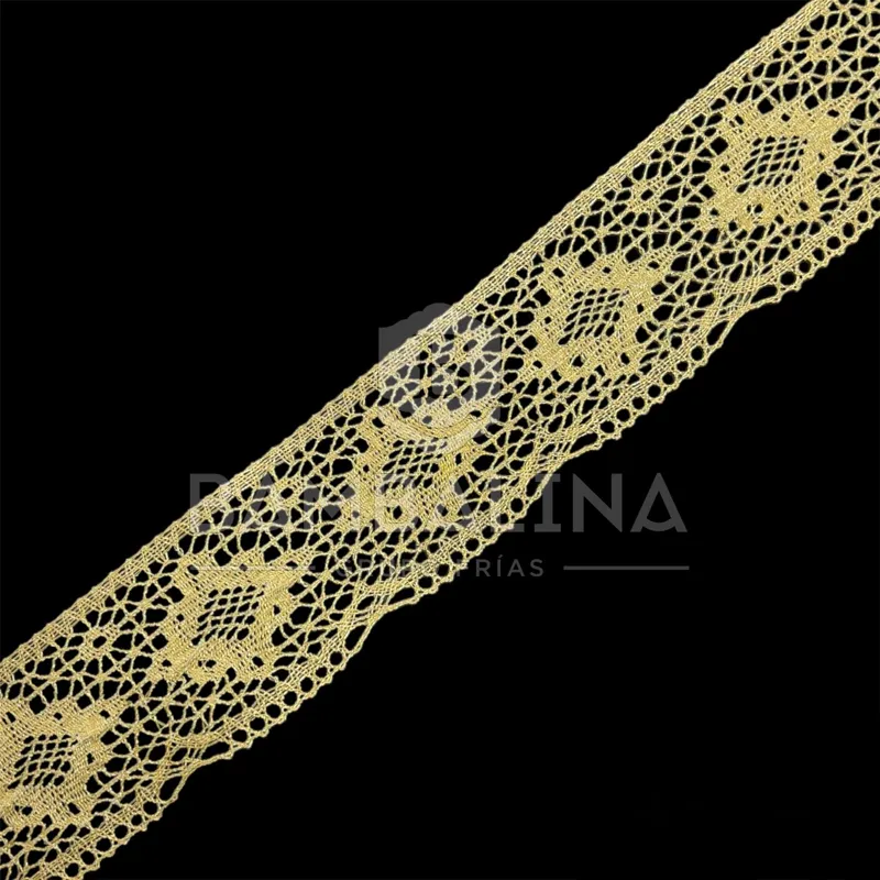 Encaje 5,4cm · Oro