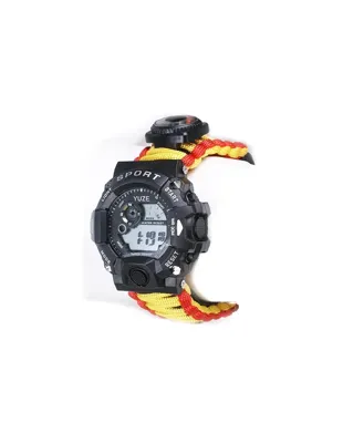 Reloj Digital Táctico Supervivencia Bandera España - Barbaric