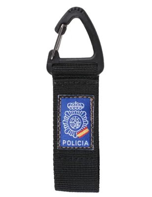 Llavero Mosquetón Bandera España Policía Nacional - Arenal de Sevilla