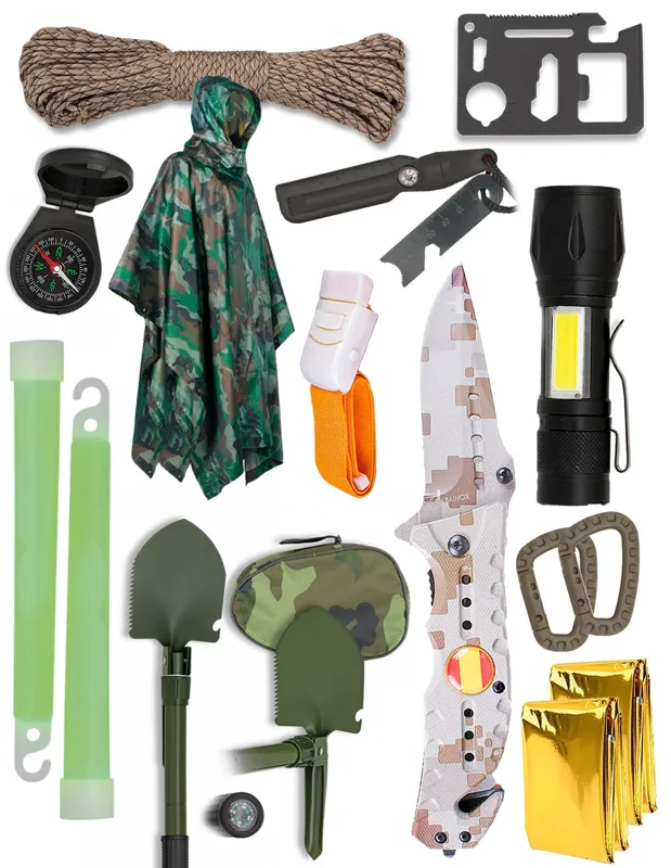 Barbaric Kit de Supervivencia · Plata