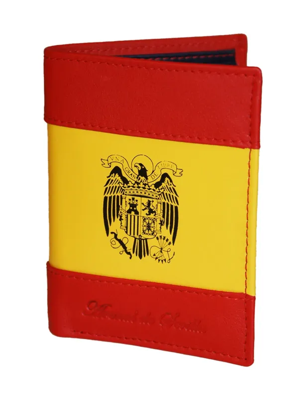 Arenal de Sevilla Cartera de Piel Bandera España Águila San Juan