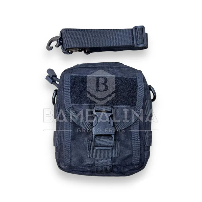 Bolso Táctico Colgar MOLLE · Negro
