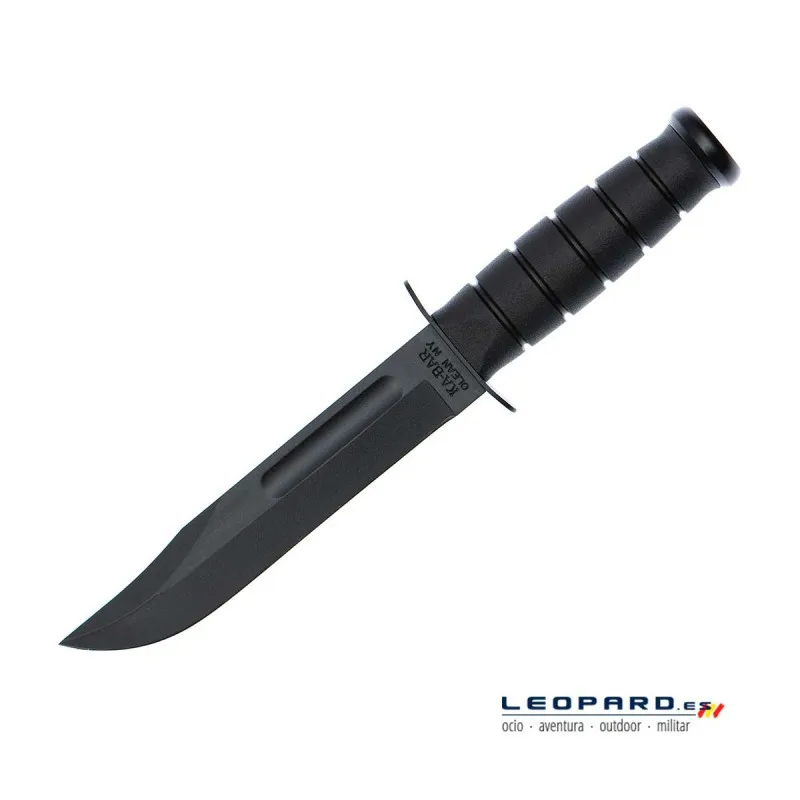 USA Fighting Knife Plain · Negro