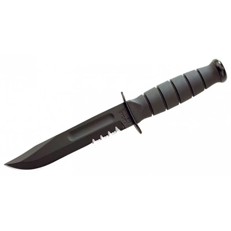 Short Serrated Edge Leather