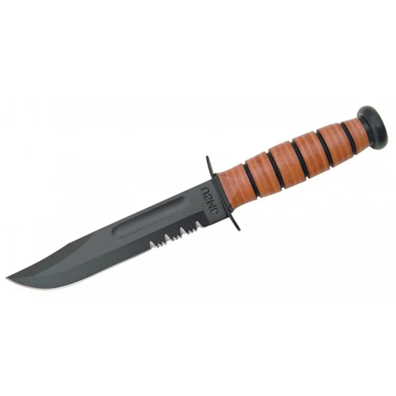 USMC Fighting Knife Serrated Edge