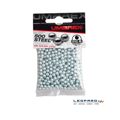 Balines Bolas Acero BBs 4,5 mm Bolsa 500 Ud - Umarex