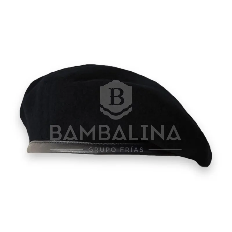 Boina Militar · Negro