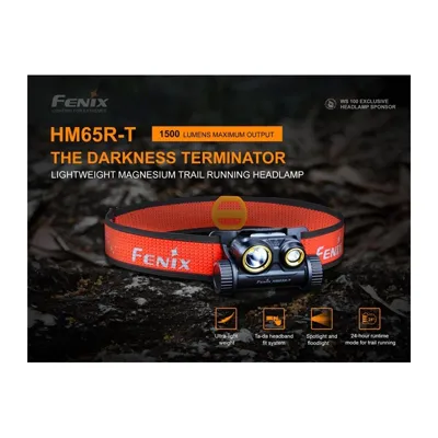 Frontal HM65R-T 1500 Lumens Recargable