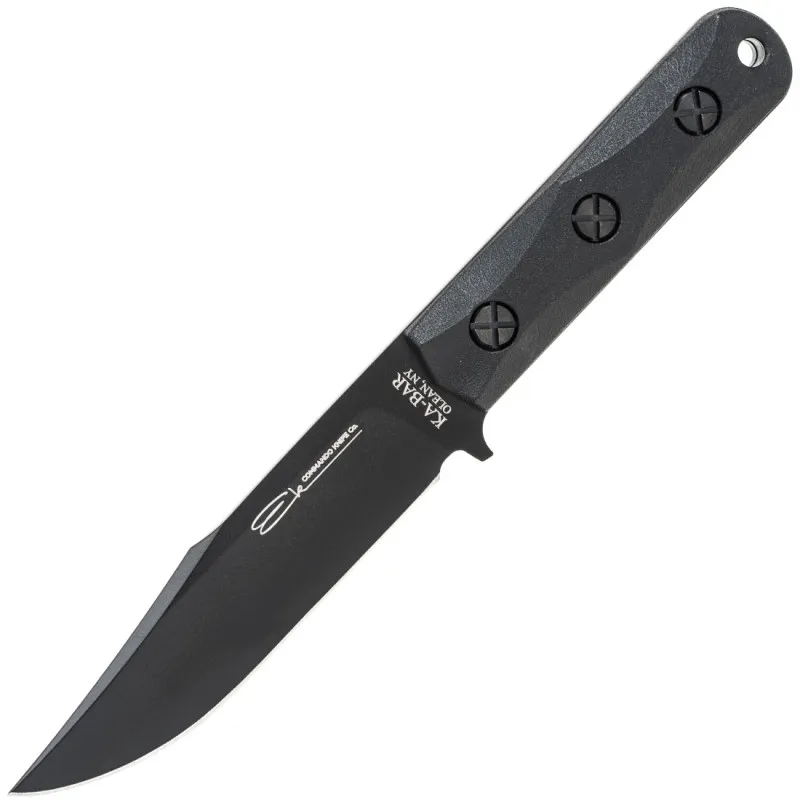 EK Commando Short Clip Point · Negro