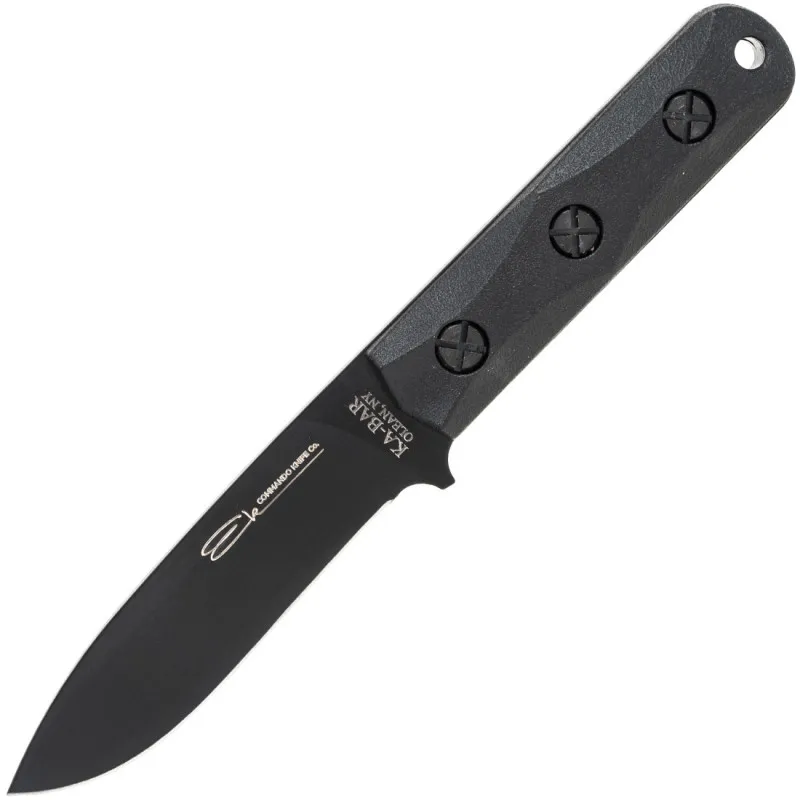 EK Commando Short Drop Point · Negro