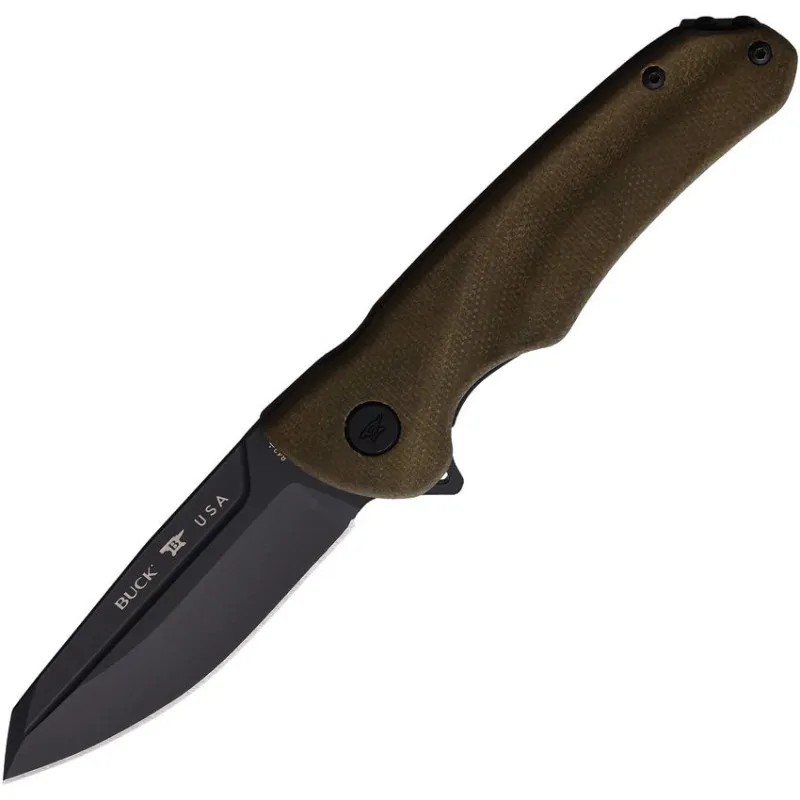 843 Sprint Ops Linerlock Micarta · Verde / OD