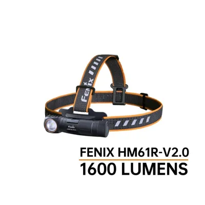 Frontal HM61R-V2.0 1600 Lumens (Luz ) Recargable - Fenix
