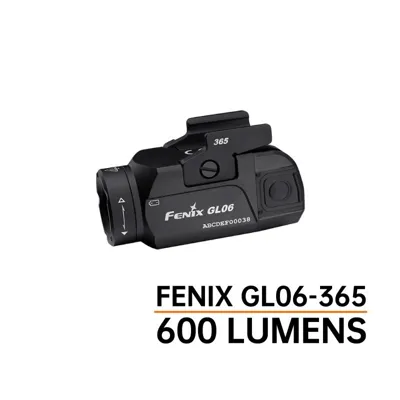 Táctica GL06-365 para Pistolas 600 Lúmenes Recargable