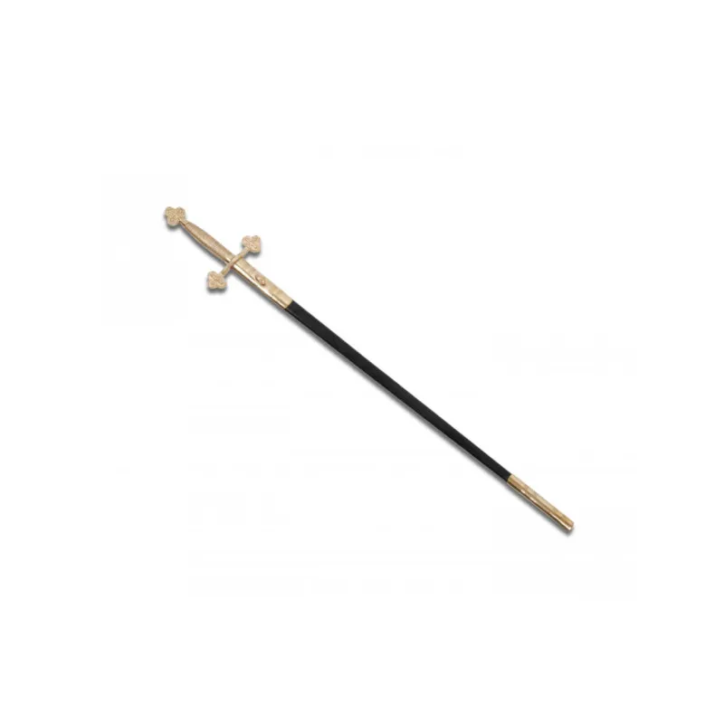 Espada Recta con Vaina 85 cm · Oro
