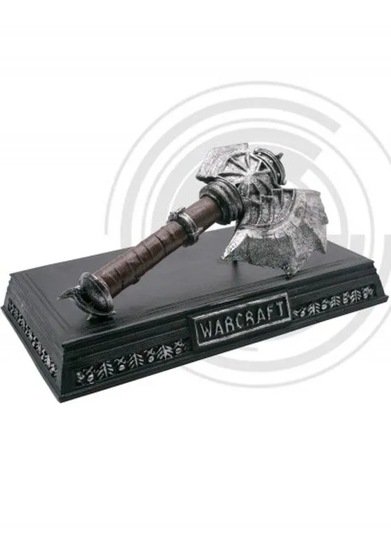 Decorhabitat Hacha de Durotan World of Warcraft