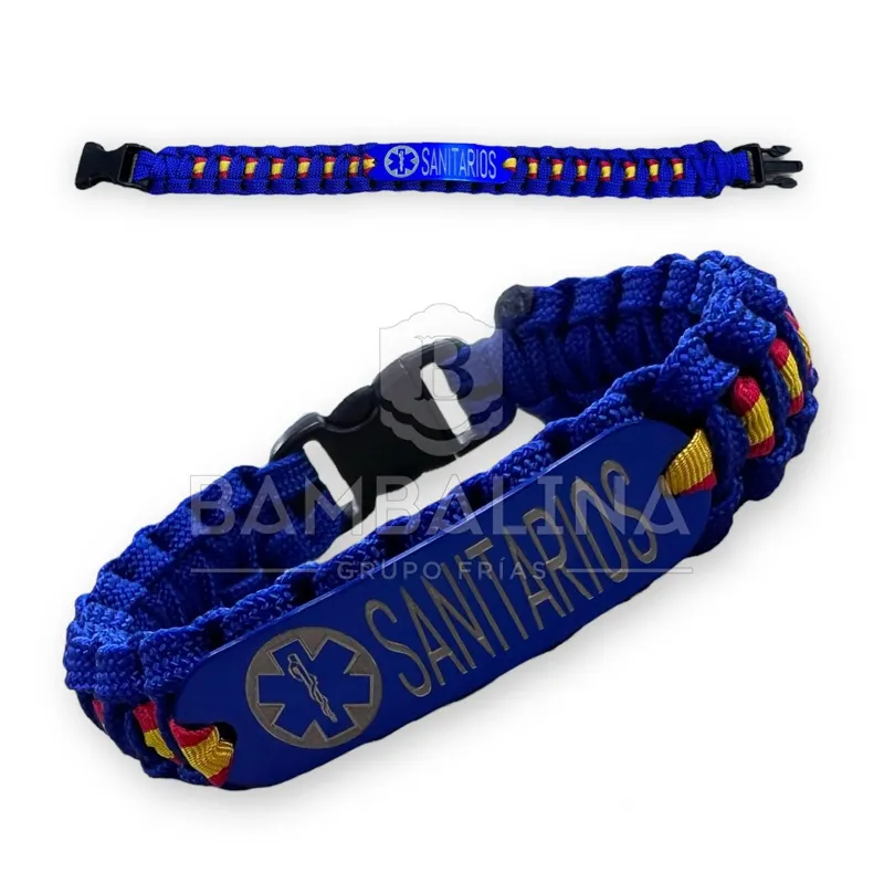 Pulsera Paracord Sanitarios