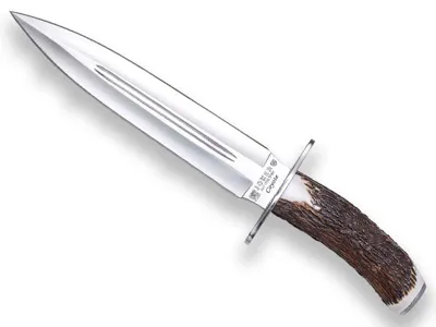 Cuchillo de Remate Puño de Ciervo - Joker Cuchillería Deportiva