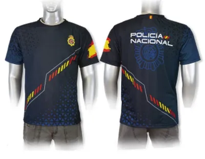Sublimación Logo Policía Nacional - Barbaric
