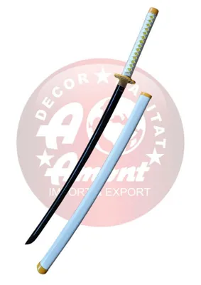 Katana Funcional de Demon Slayer Empuñada por Agatsuma Zenitsu - Amont