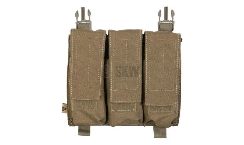 Delta Tactics Panel Triple Solapa M4 Force · Coyote