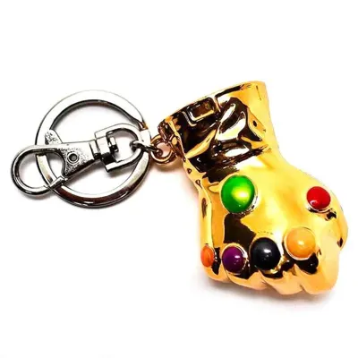 Llavero Metal Guantelete del Infinito Marvel - Semic