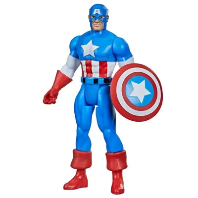 Figura Retro Capitan America Marvel - Hasbro