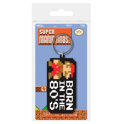 Llavero Born in the 80S Super Mario Bros Nintendo - Pyramid-international