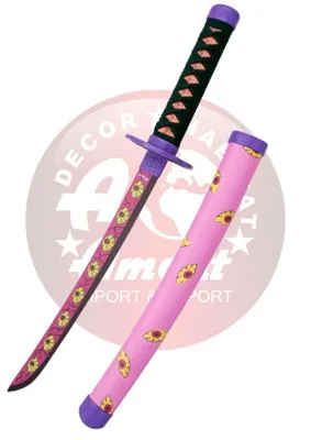 Mini Katana Kokushibou de Tsugikumi Michikatsu Kimetsu No Yaiba - Amont