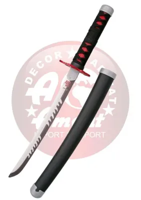 Mini Katana Mingshao de Kamado Tanjirou Kimetsu No Yaiba Demon Slayer - Amont