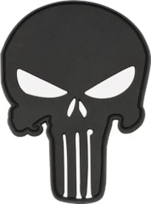Calavera 6.6x9 cm con Velcro - Barbaric