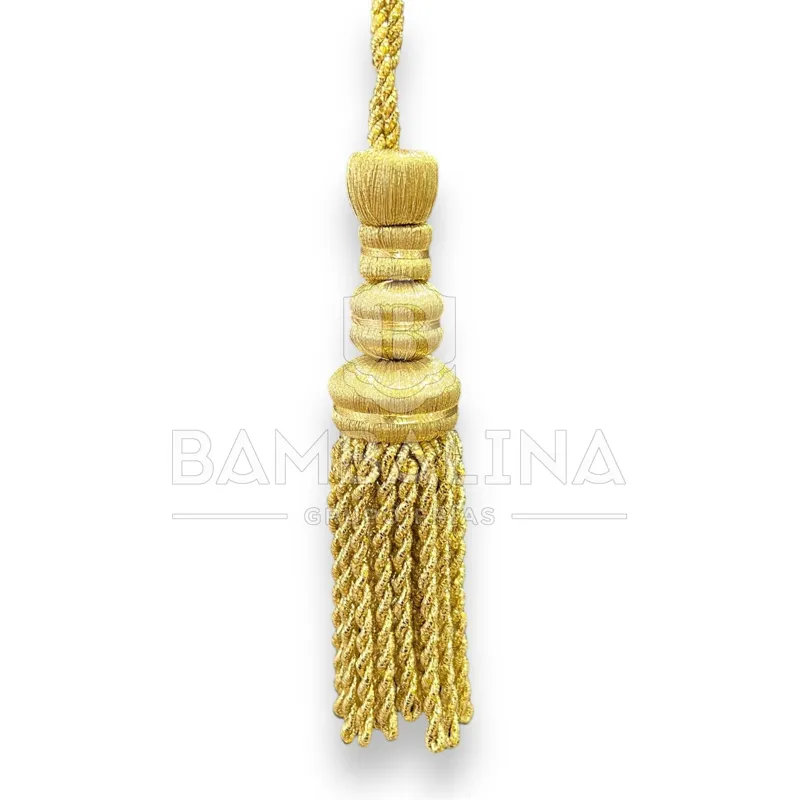Borla 12 cm · Oro