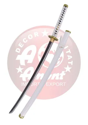 Katana de Corte Shusui Wado Ichimonji de Zoro de One Piece - Amont