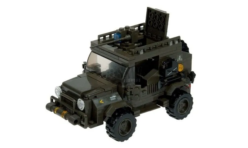 Sluban Jeep Ejercito 221 Pcs