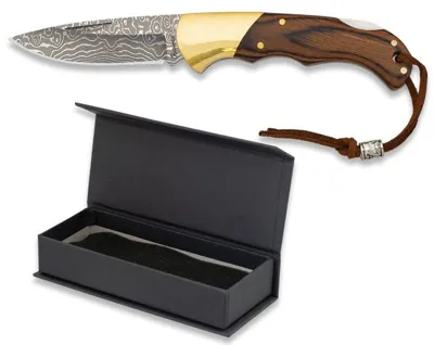 Navaja Damasco Hoja 7,4 cm - Albainox