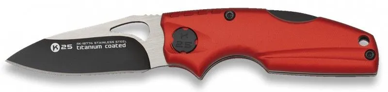 K25 Navaja EDC con Clip · Rojo